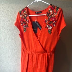 Zara Orange Dress